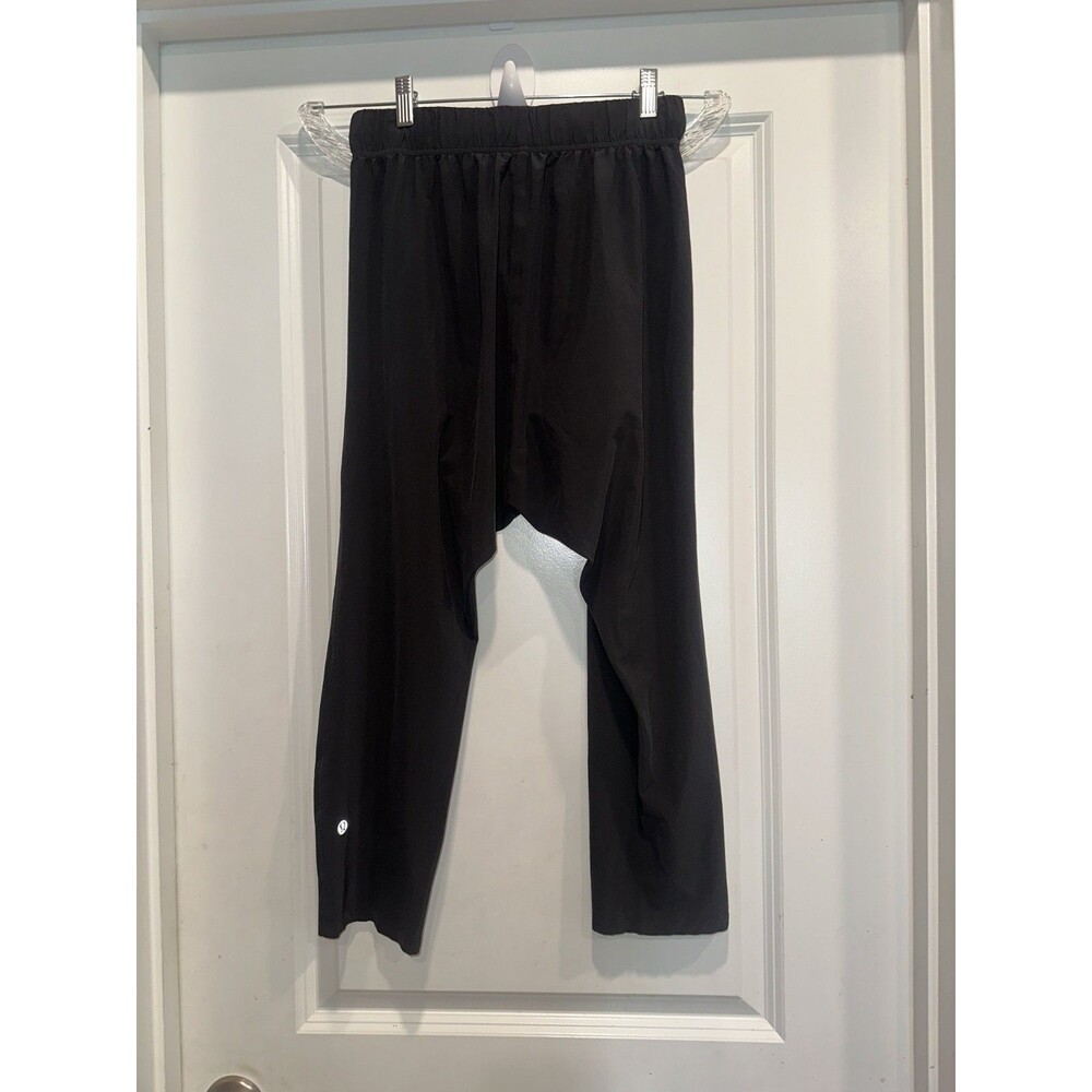 Lululemon 4 Women’s Harem Pants Comfort Dance Athletic Everyday Black Stretch - Picture 8 of 11